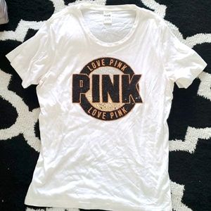 VS PINK Shirt Sequins
